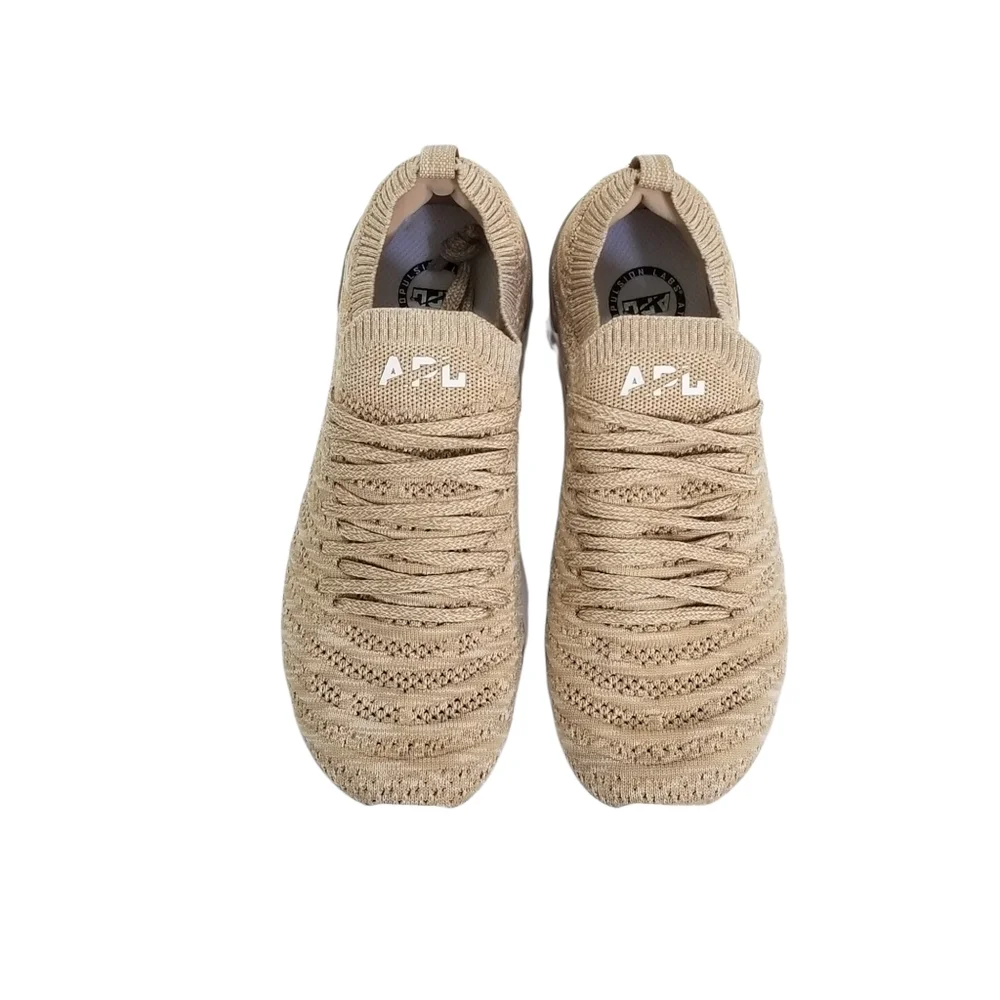 APL Techloom Wave Sneakers In Caramel Almond Melange Womens Size 6.5